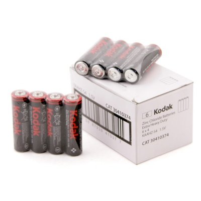 Батарейка AA LR6 Kodak сольова 1.5В 7000000502 фото