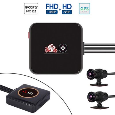 Відеореєстратор для мотоцикла 1080p Wi-Fi VSYS P6L, GPS, ДУ, IP68 7000000005 фото