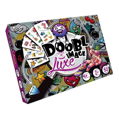 Настільна гра Doobl Image Luxe, 56 карт, Danko Toys, DBI-03-01 7000005580 фото