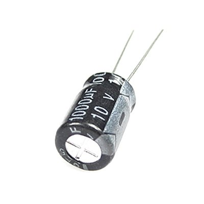 Конденсатор електролітичний алюмінієвий 10шт, 1000мкФ 10В 105С 7000002421 фото