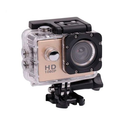 Відеокамера, екшн-камера водонепроникна 1080p, A7, комплект кріплень 7000004048 фото