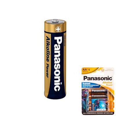 Батарейка AA LR6 Panasonic Alkaline Power лужна 1.5В 7000000440 фото