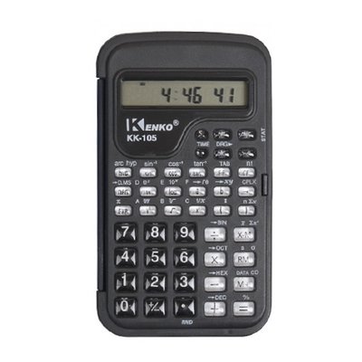 Кишеньковий Калькулятор інженерний, 56 функції 10-розрядний, KK-105 7000005884 фото