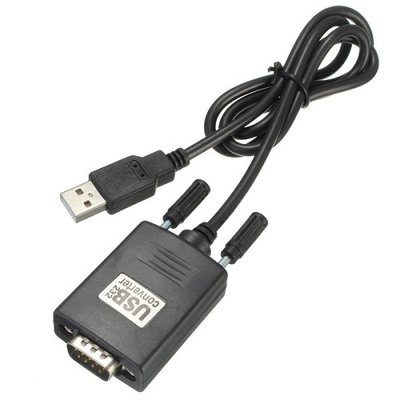 Кабель перехідник USB - RS232 DB9 PL2303+MAX3243C, 0.8м 7000001617 фото