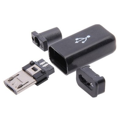 Разъем MicroUSB 5-ти контактный папа Micro-USB 7000002693 фото