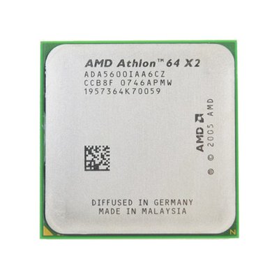 Процесор AMD Athlon 64 X2 5600+, 2 ядра, 2.8ГГц, AM2 7000001539 фото