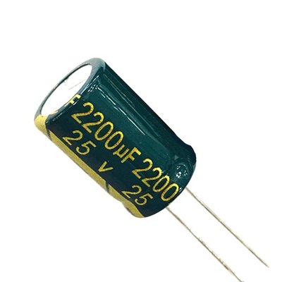 Конденсатор електролітичний алюмінієвий 10шт, 2200мкФ 25В 105С 7000002444 фото