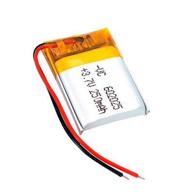 Акумулятор 602025 Li-pol 3.7В 250мАг для RC моделей GPS MP3 MP4 7000006640 фото