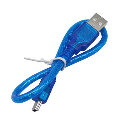 Кабель USB - MiniUSB 0.5м для Arduino, смартфона, екранований 7000001699 фото