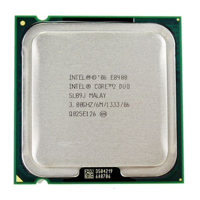 Процесор Intel Core 2 Duo E8400, 2 ядра, 3ГГц, LGA 775 7000001569 фото
