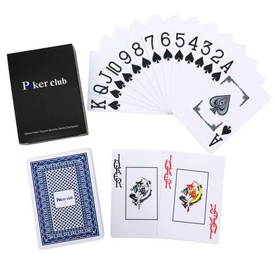 Гральні карти для покеру, пластикові 54шт Poker Stars 7000000980 фото
