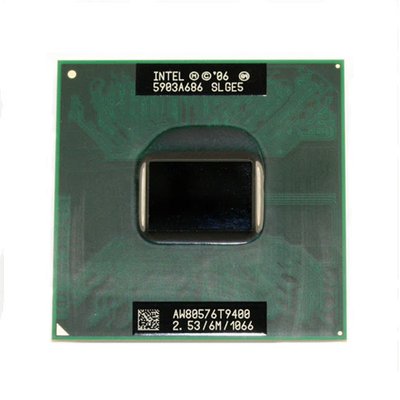 Процесор Intel Core 2 Duo T9400, 2 ядра, 2.53ГГц, PGA478, BGA479 7000001735 фото