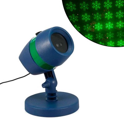 Лазерний проектор новорічний вуличний USB RGBW Star Shower садовий 7000005201 фото