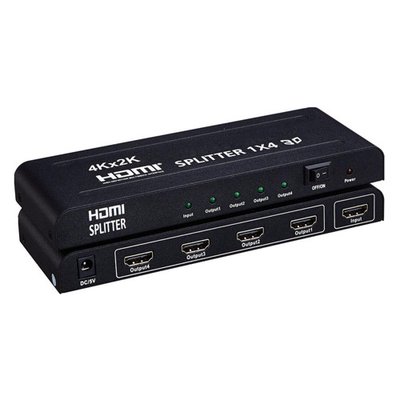 Комутатор HDMI 1x4 порта, спліттер, розгалужувач 7000003753 фото