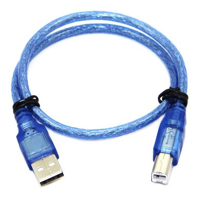 Кабель USB 2.0 AM - BM, 0.5м для принтера сканера БФП Arduino, екранований 7000001865 фото