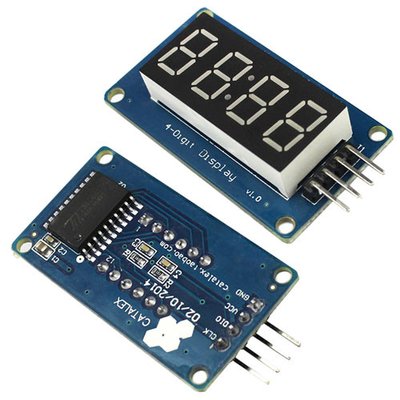 4-розрядний 7-сегментний індикатор під годинник на драйвері TM1637 Arduino 7000002730 фото