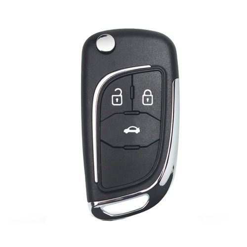 Выкидной ключ, корпус под чип, 3кн DKT0269, Opel Corsa E, HU100, NEW 7000005962 фото
