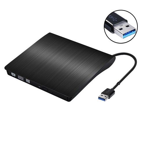 Зовнішній USB 3.0 DVD-RW CD-RW привод, портативний дисковод, ECD819-SU3 7000004987 фото