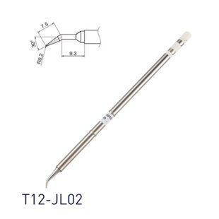 Жало наконечник T12-JL02 Изогнутое для паяльника паяльной станции Hakko T12 7000006613 фото