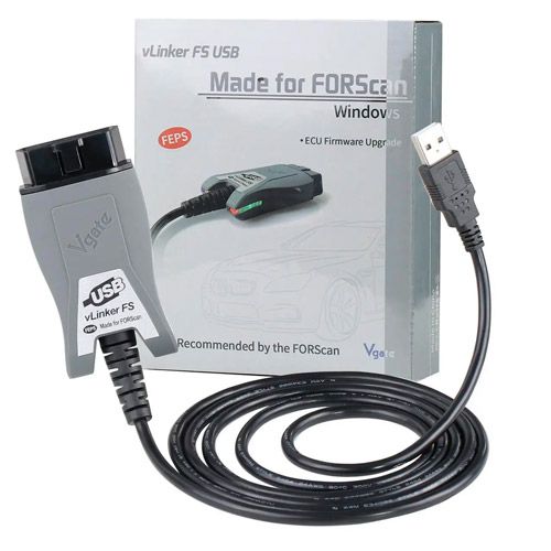 Vgate vLinker FS OBD2 USB сканер діагностики авто Ford Mazda 7000007021 фото