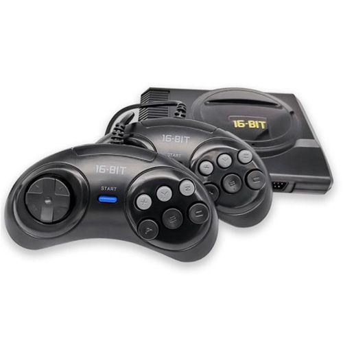 Игровая приставка консоль Sega 16бит AV-выход 208 игр 2 геймпада 7000005464 фото