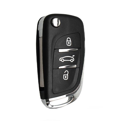 Выкидной ключ, корпус под чип, 3кн, Peugeot, ниша CE0523, VA2, NEW 7000005949 фото