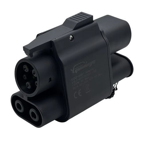 Адаптер CCS2 на CCS1 Type2 AC+DC, 350А 350кВт 1000В, GUWIEYG 7000007700 фото