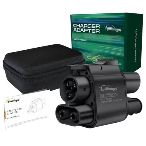 Адаптер CCS2 на CCS1 Type2 AC+DC, 350А 350кВт 1000В, GUWIEYG 7000007700 фото