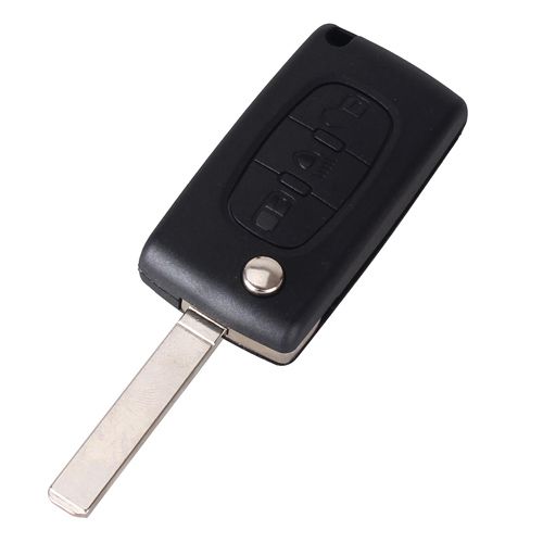 Викидний ключ, корпус під чіп, 3кн, Citroen, ніша CE0523 7000005954 фото