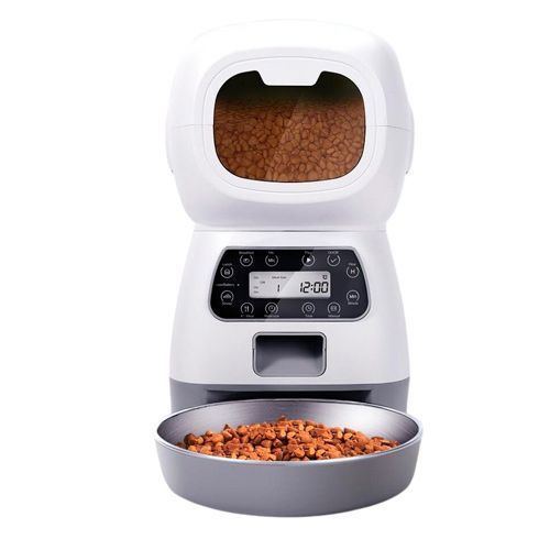 Кормушка автоматическая для домашних животных 3.5л умная, Elf Pet Feeder 7000007188 фото