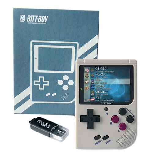 Игровая приставка портативная BittBoy V3.5 +8ГБ Эмулятор NES SMD GB PS1 7000003791 фото