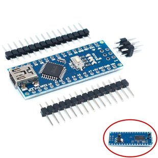 Плата Arduino Nano V3.0 AVR ATmega328 P-20AU CH340 7000002968 фото