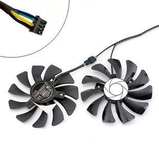Вентилятори 2шт 85мм 12В 4пін HA9010H12F-Z MSI GTX 1060 960 P106 7000006195 фото