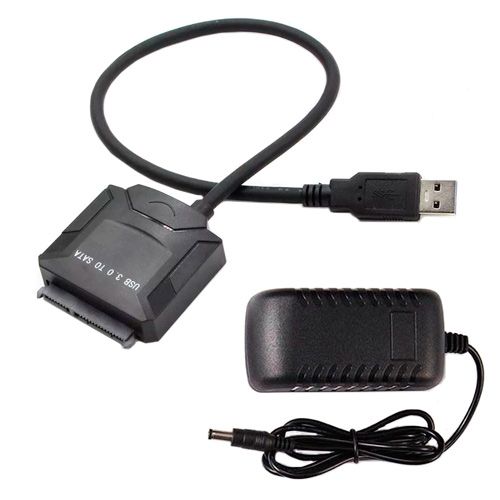 Перехідник USB 3.0 - SATA 2.5/3.5 для жорсткого диска HDD SSD до 5Гбіт/с із БЖ 7000006349 фото