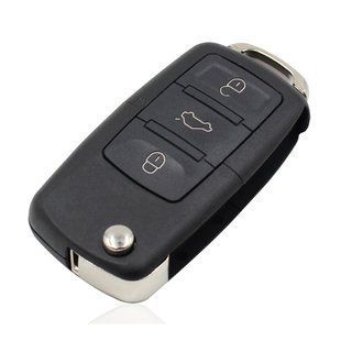Выкидной ключ, корпус под чип, 3кн DKT0269, Volkswagen, без лезвия 7000006412 фото