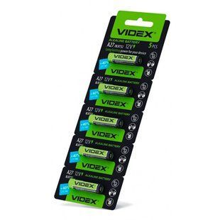 5x Батарейка 12V 27A MN27 8LR732, VIDEX A27 12В батарея 7000000507 фото
