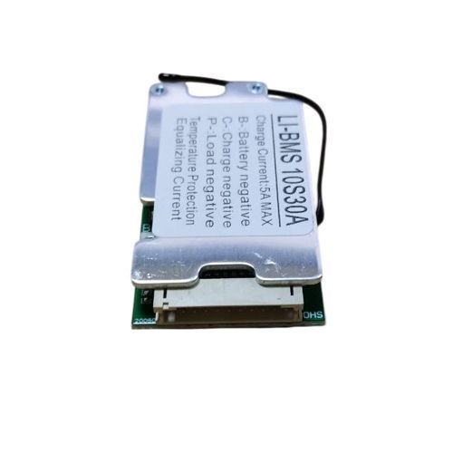 BMS контроллер 10S 30А плата заряда защиты 10х Li-ion 36В с балансиром 7000007835 фото