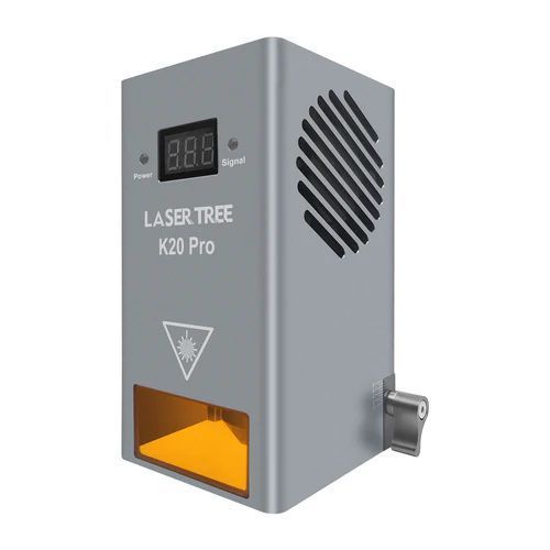 Мощный лазер с подачей воздуха для резки гравировки 20Вт 450нм Laser Tree K20 Pro 7000007674 фото