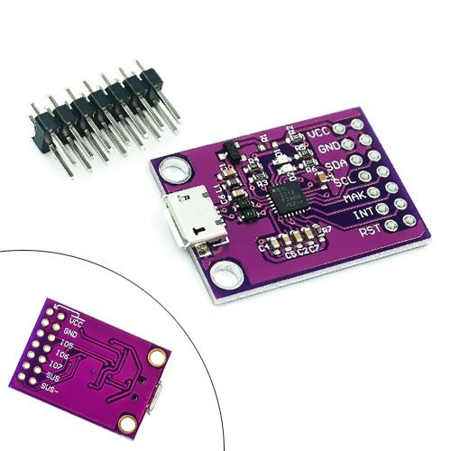 Конвертер USB - SMBus I2C IIC, CP2112 отладочная плата 7000005610 фото