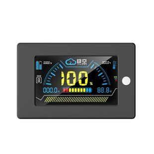 LCD дисплей 3.2" для контроллера JK BMS JIKONG с кнопкой управления, врезной 7000008028 фото