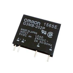 Чип G3MB-202P SIP-4, Твердотельное реле Omron SSR 5В-240В 2A 7000002358 фото
