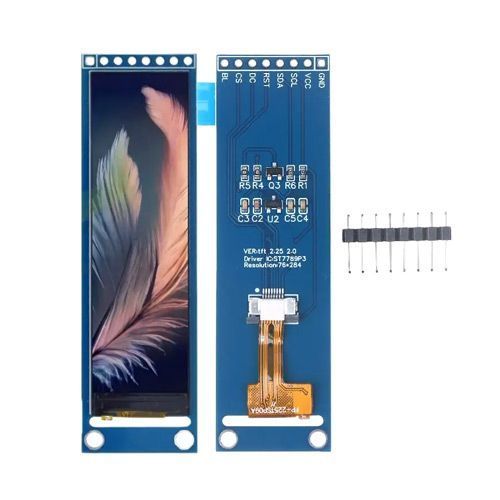 TFT LCD дисплей графічний ST7789 SPI 2.25" 76x284 Arduino ESP32 7000007773 фото