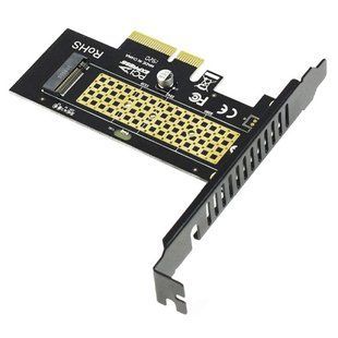 Адаптер перехідник SSD M.2 NVMe ключ M на PCIe 4.0 3.0 X16 X8 X4, Jeyi SK4 7000007540 фото