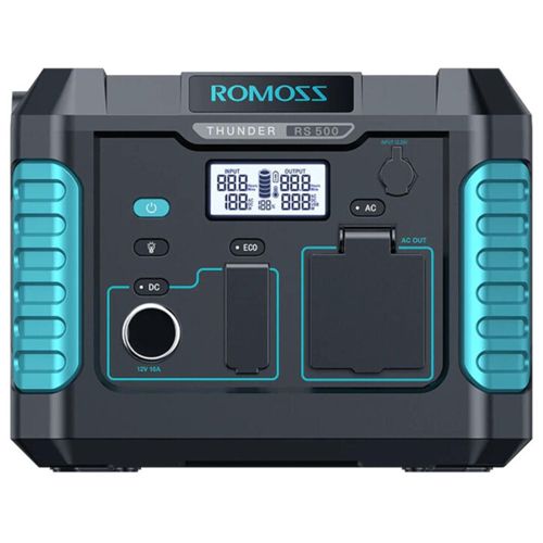 Зарядная станция Romoss RS500, до 1кВт, 400Втч 7000006682 фото