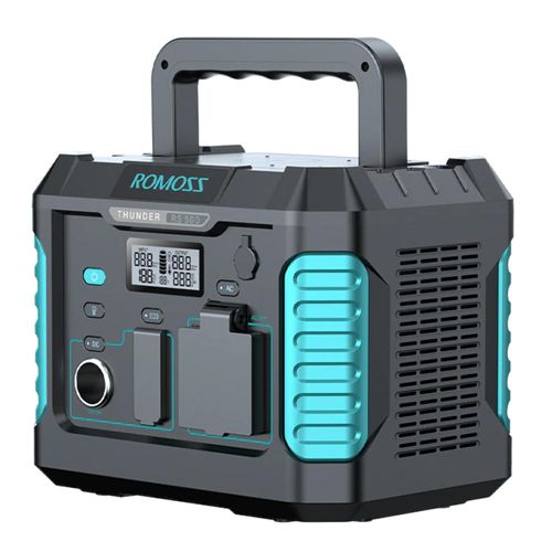 Зарядная станция Romoss RS500, до 1кВт, 400Втч 7000006682 фото