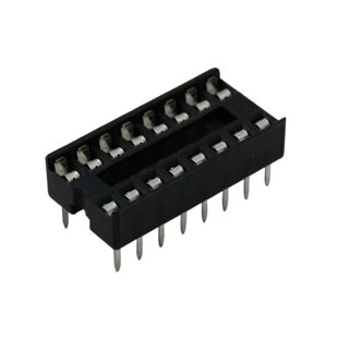 Панель SCS-16, 10шт, IC DIP 16 контактів вузька 7000002398 фото