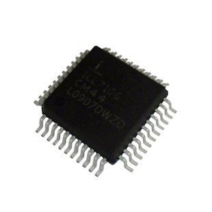 Чип ICL7106CM44 ICL7106 QFP-44, Драйвер LCD/LED АЦП 7000002587 фото