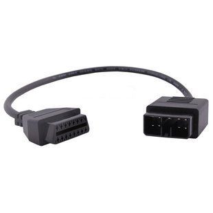 Перехідник з OBD2 16pin мама на Subaru 9pin тато 7000005357 фото