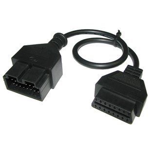Перехідник з OBD2 16pin мама на KIA 20pin тато 7000000019 фото