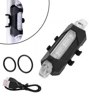 Ліхтар велосипедний задній акумуляторний велоліхтар, біле і червоне світло 7000005138 фото